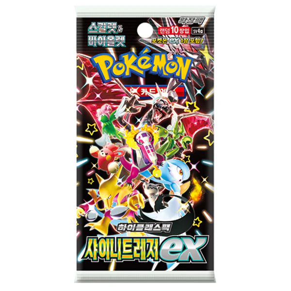 Pokemon TCG: Sobre TGC Pokemon Shiny Treasure Ex Koreano