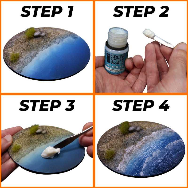 GSW: SPLASH GEL - EFECTO AGUA