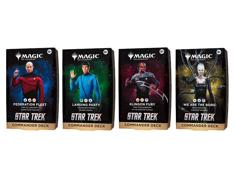 RESERVA - MTG Star Trek – Commander decks - Inglés
