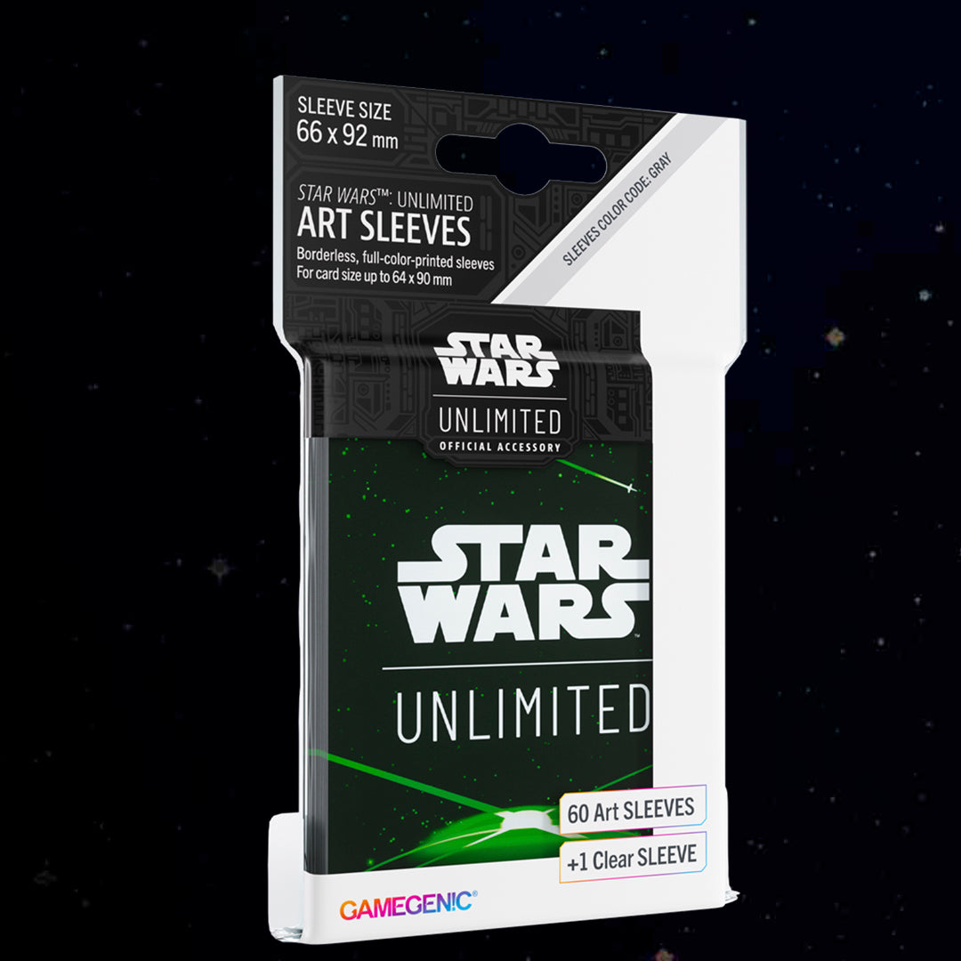 SWU: ART SLEEVES CARD BACK - GREEN Saruman Games SWU: ART SLEEVES CARD BACK - GREEN Saruman Games
