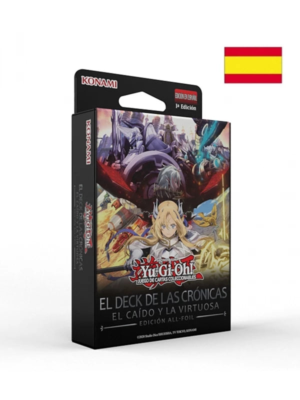 Yu-Gi-Oh!: MAZO EL CAÍDO Y LA VIRTUOSA - EDICIÓN ALL-FOIL