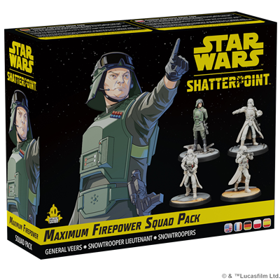 STAR WARS SHATTERPOINT - MAXIMUN FIREPOWER SQUAD PACK