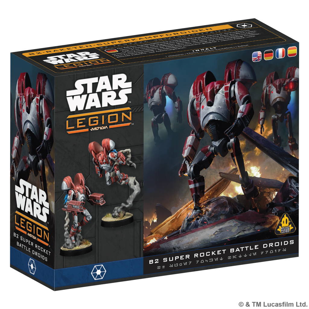 SW LEGION: B2 Super Battle Droids Rocket Troopers