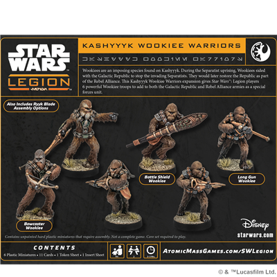SW LEGION: KASHYYK WOOKIEE WARRIORS