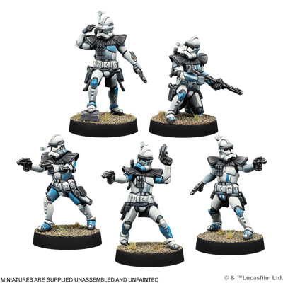 PREPEDIDOS - SW LEGION: GALACTIC REPUBLIC - STARTER SET