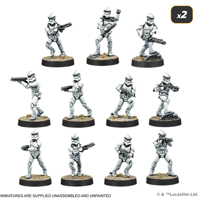 PREPEDIDOS - SW LEGION: GALACTIC REPUBLIC - STARTER SET