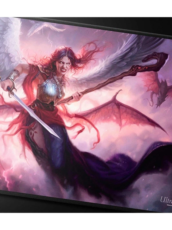 ULTRA PRO PLAYMAT: COMMANDER SERIES KAALIA - BLACK - STICHED