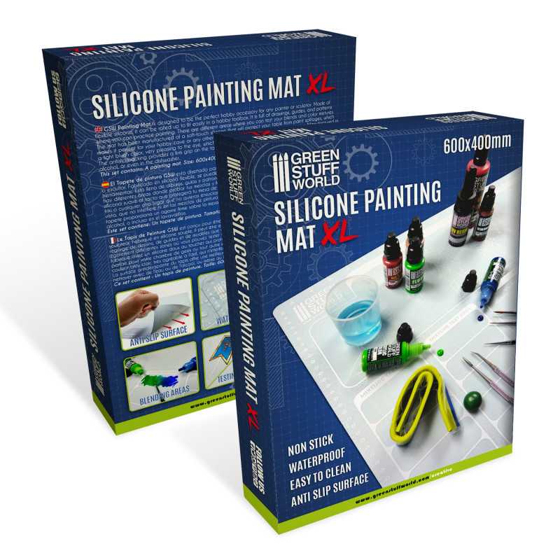Tapete de Silicona de pintura - Azul Claro - 600x400mm (grande)