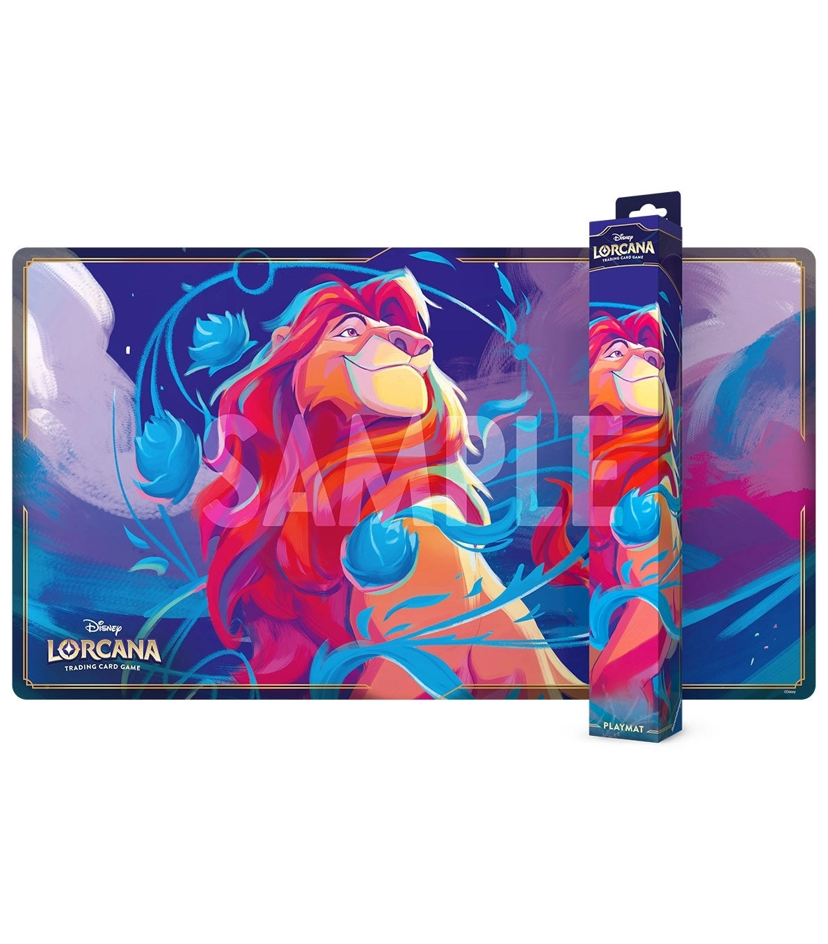 PREPEDIDO - DISNEY LORCANA: FABLED - MUFASA - PLAYMAT/TAPETE