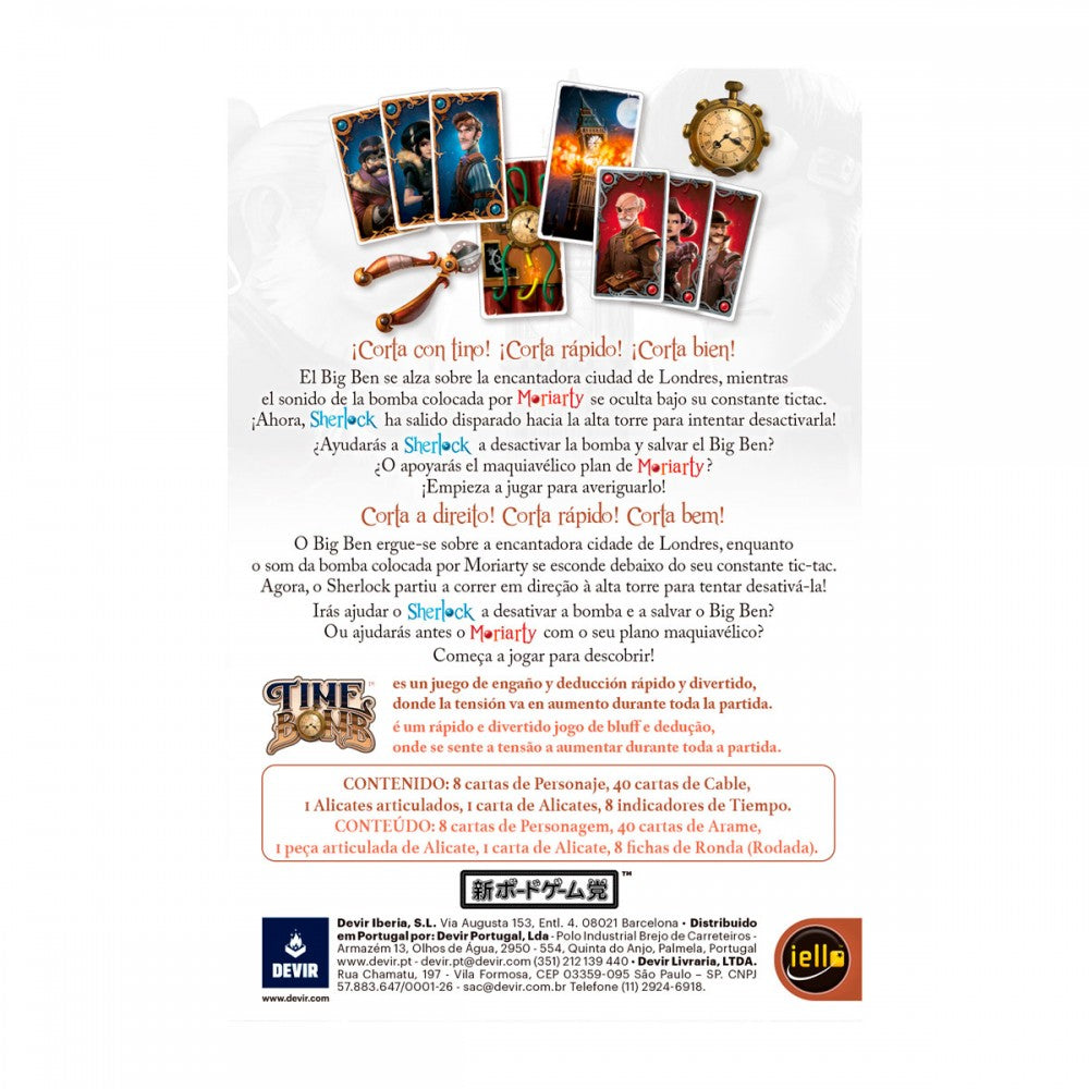 Time Bomb: Moriarty vs Sherlock - Nueva Edicion