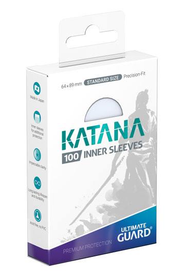 Ultimate Guard Katana Inner Sleeves Tamaño Estándar Transparente (100)