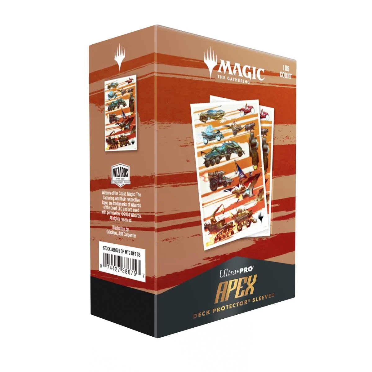 MAGIC THE GATHERING: APEX - SYMBOL NAGIC - ULTRA PRO SLEEVES