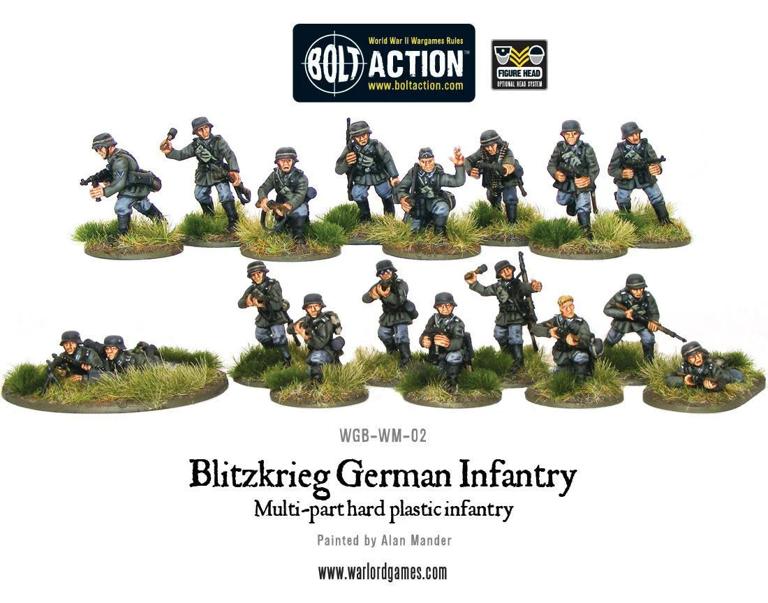 BOLT ACTION: GERMAN ARMY - BLITZKRIEG INFANTRY