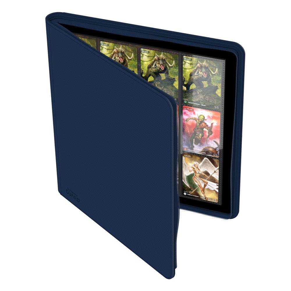 Ultimate Guard: Zipfolio 480 - 24-Pocket XenoSkin (Quadrow) - Azul