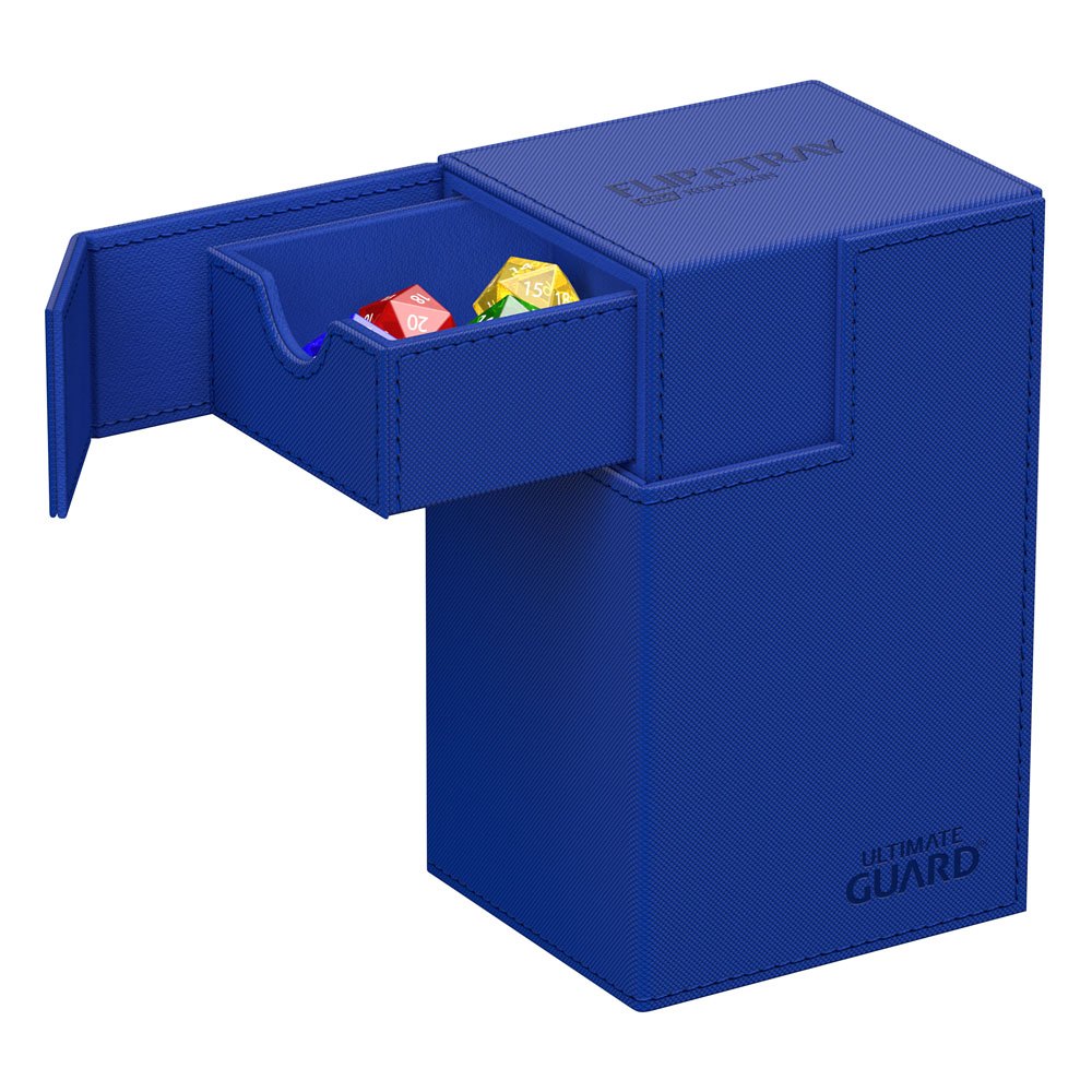 Ultimate Guard: Flip`n`Tray 80+ XenoSkin Monocolor - Azul