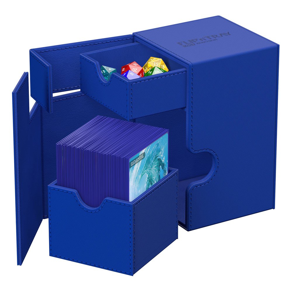 Ultimate Guard: Flip`n`Tray 100+ XenoSkin Monocolor - Azul