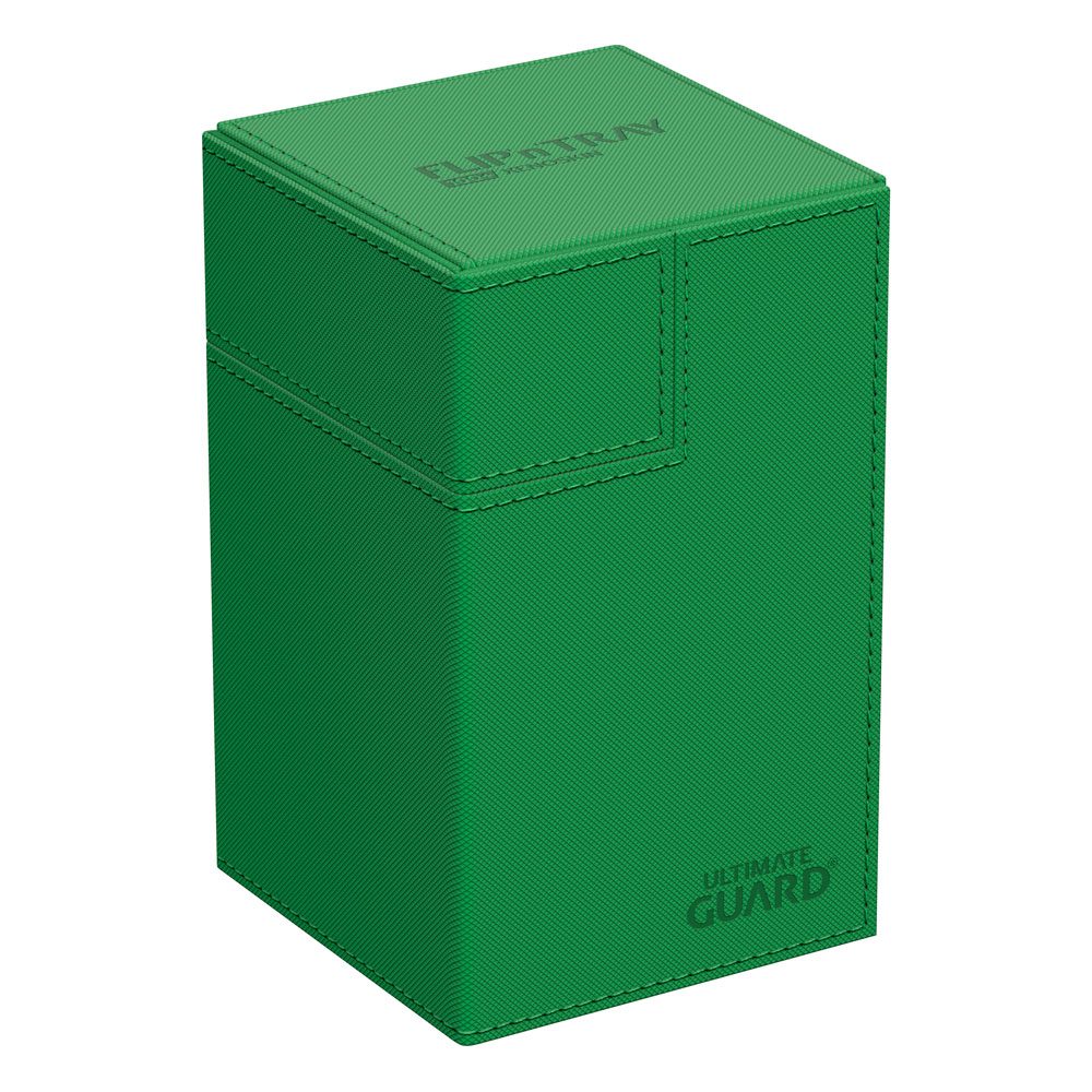 Ultimate Guard: Flip`n`Tray 100+ XenoSkin Monocolor - Verde