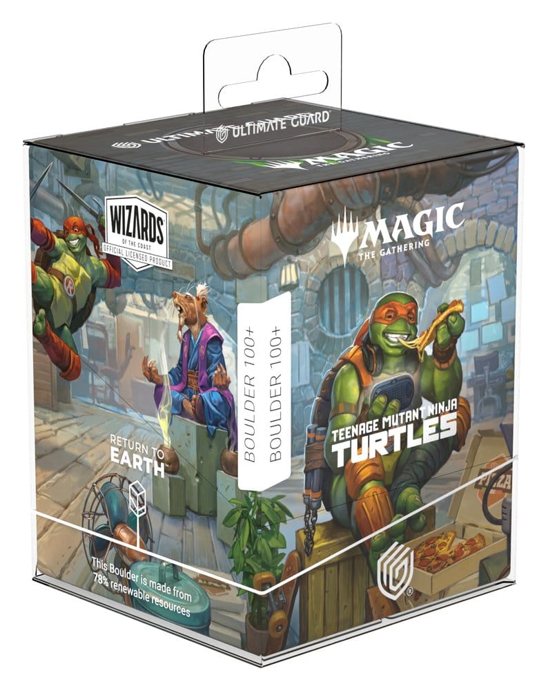 Ultimate Guard RTE Boulder 100+ Magic: The Gathering | Teenage Mutant Ninja Turtles - Turtle Lair