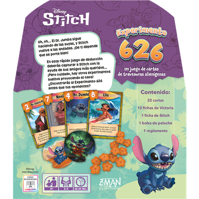 DISNEY STITCH - EXPERIMENTO 626