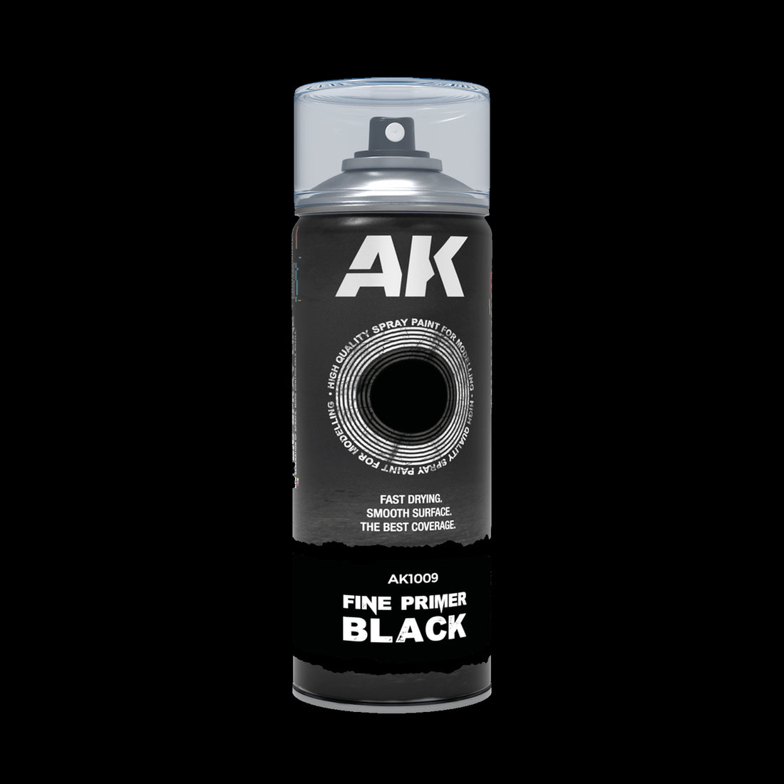AK: FINE PRIMER BLACK - Spray 400ml