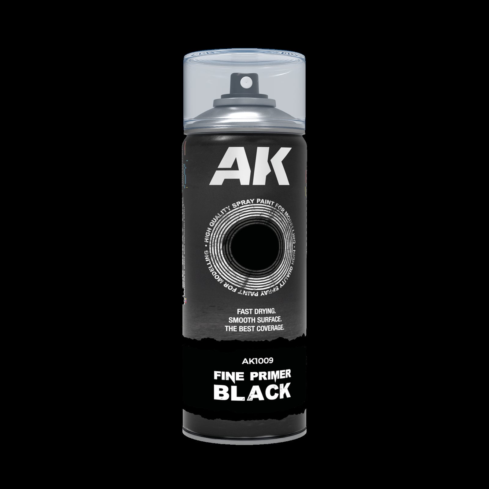 AK: FINE PRIMER BLACK - Spray 400ml