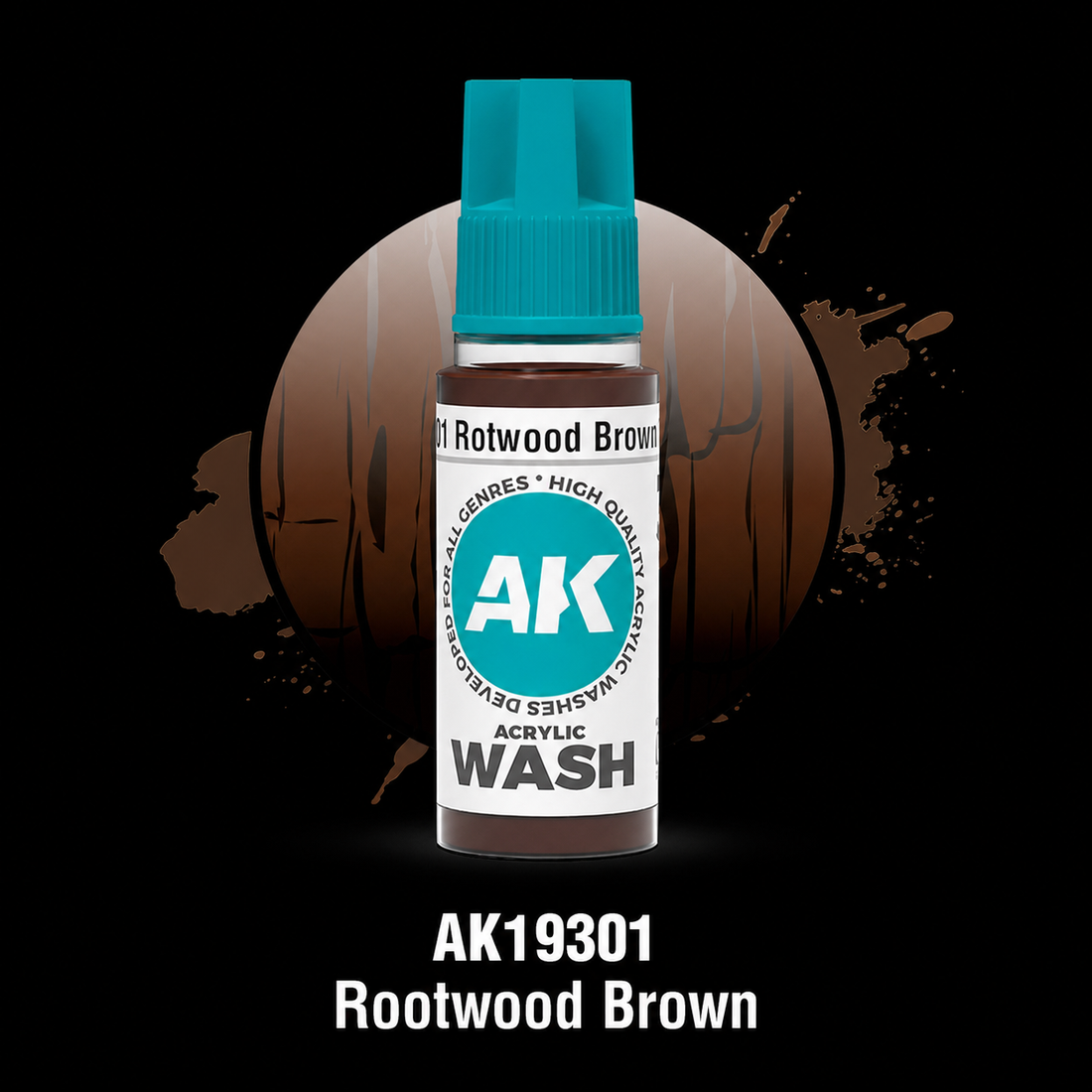 AK: ROTWOOD BROWN – ACRYLIC WASH
