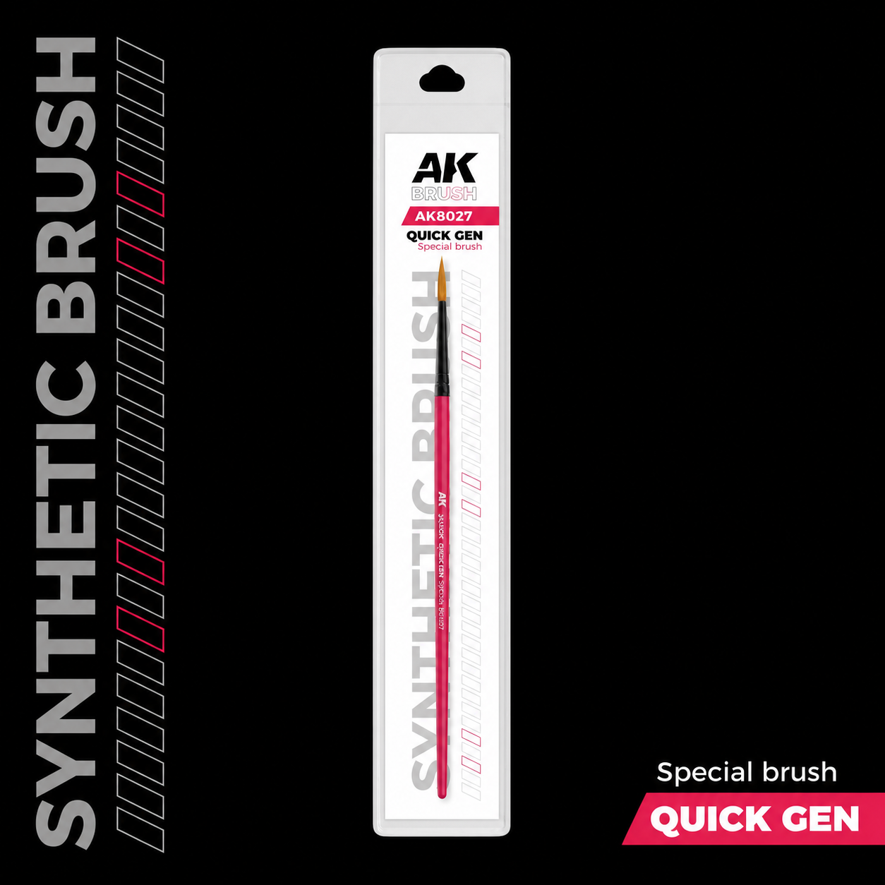 AK: QUICK GEN SPECIAL BRUSH - SYNTHETIC