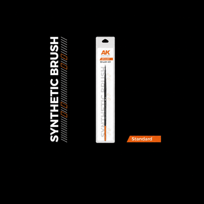 AK: ROUND BRUSH - SYNTHETIC - Nº0 - ESTANDAR