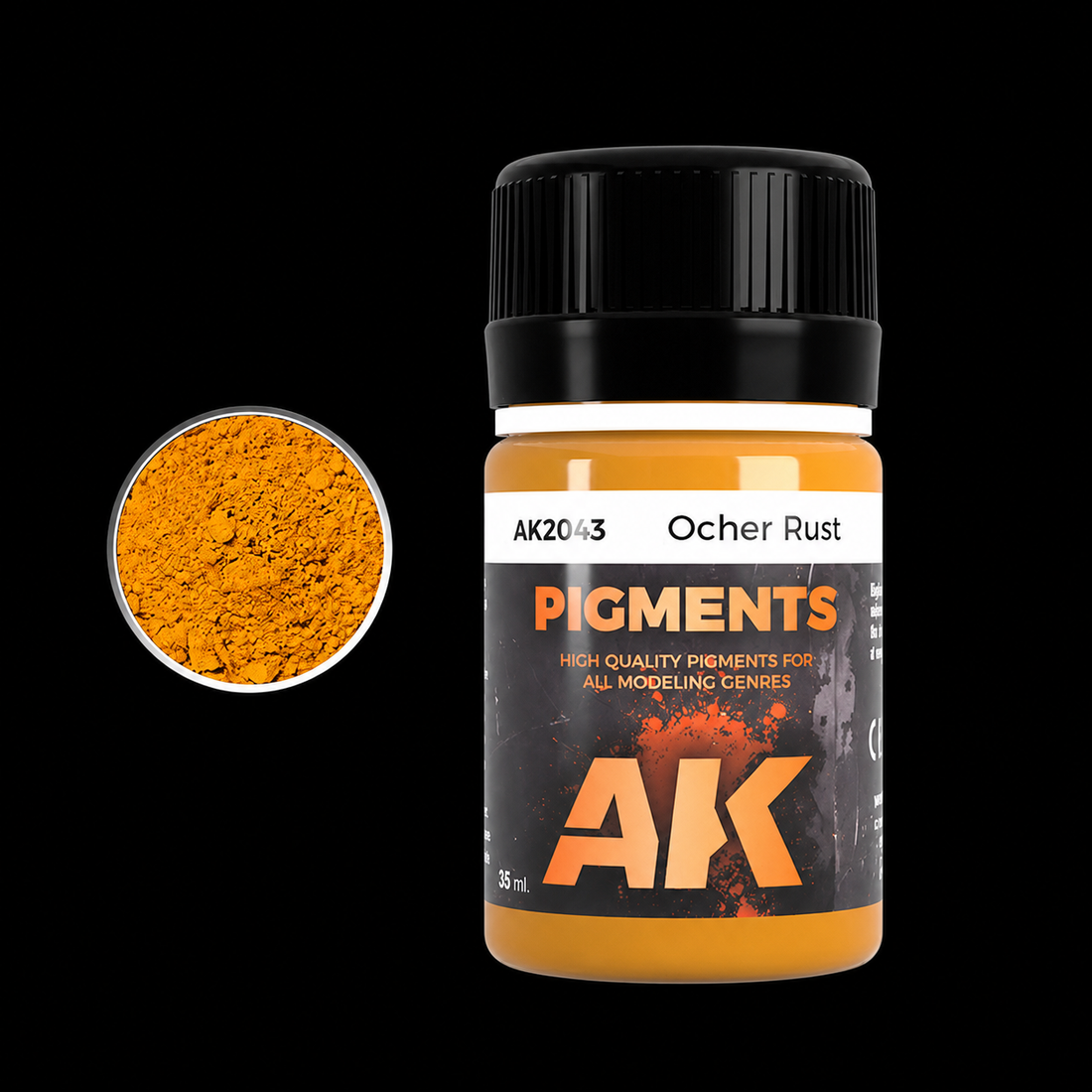AK: DRY PIGMENT - OCHER RUST