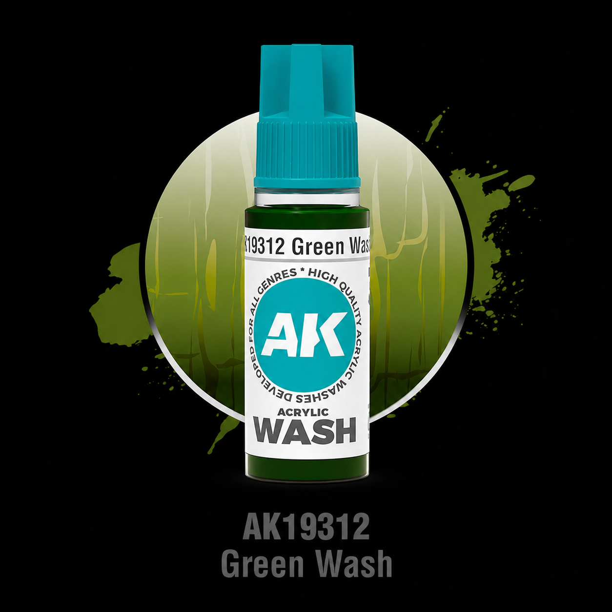 AK: GREEN – ACRYLIC WASH