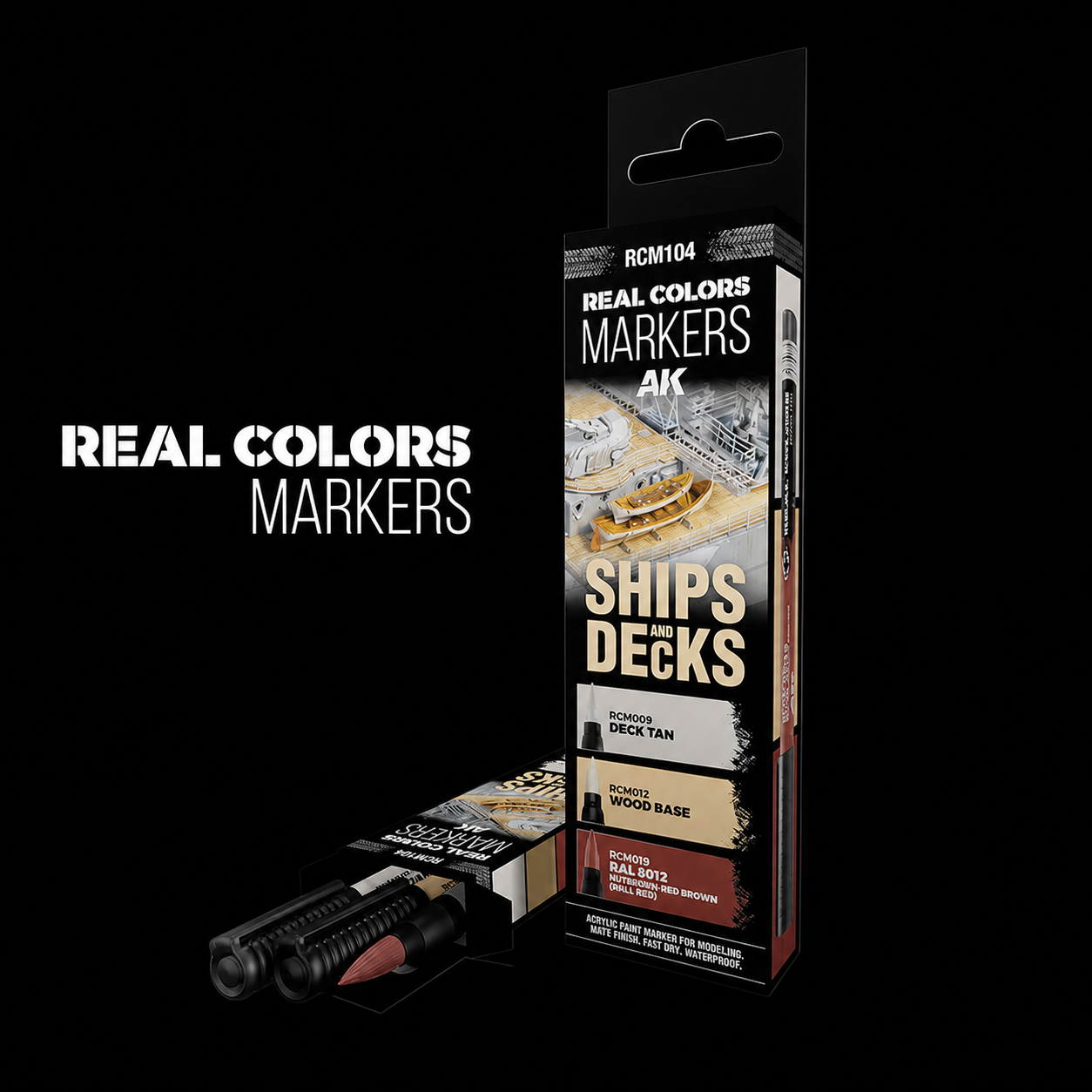 AK: RC MARKERS SET - SHIPS AND DECKS