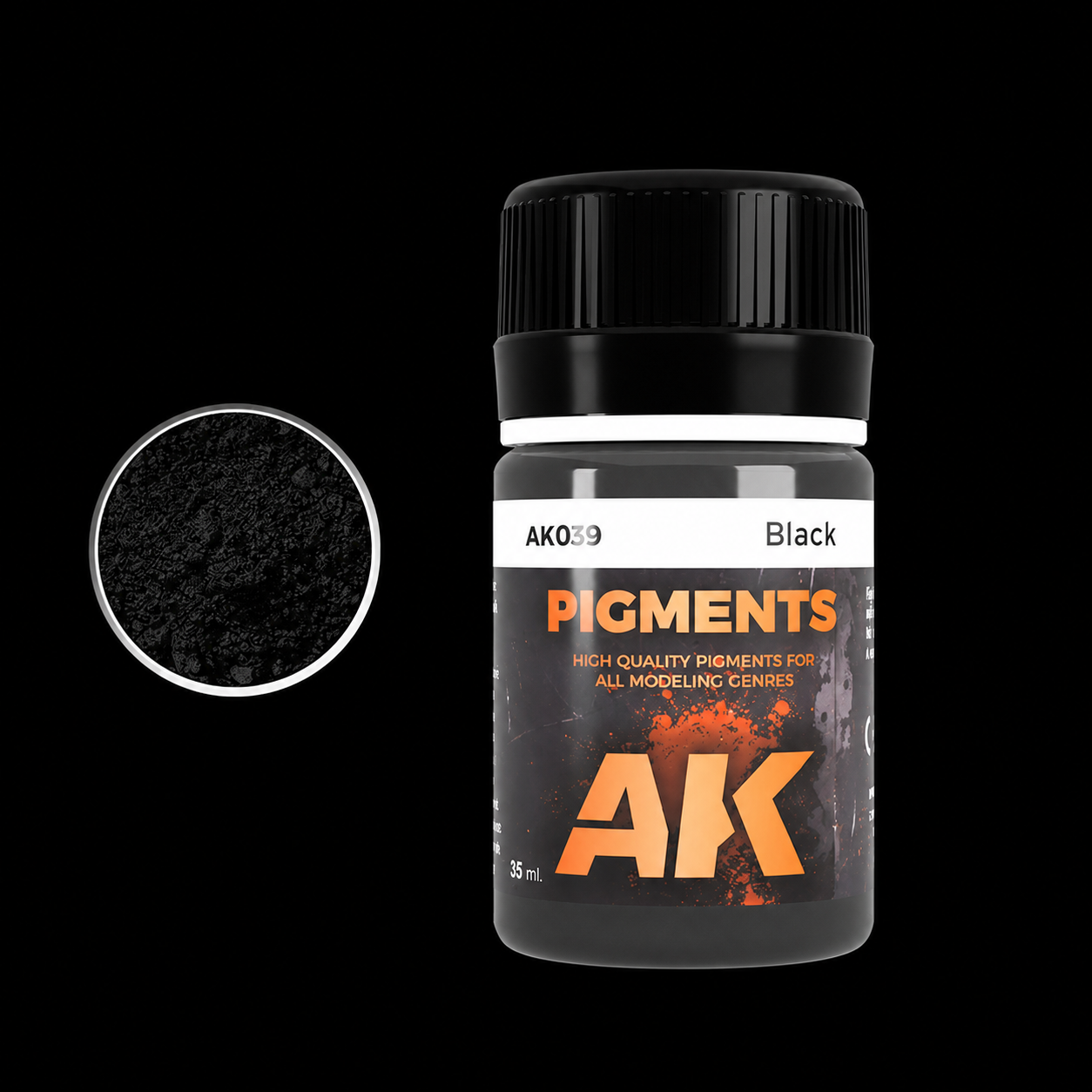 AK: DRY PIGMENT - BLACK