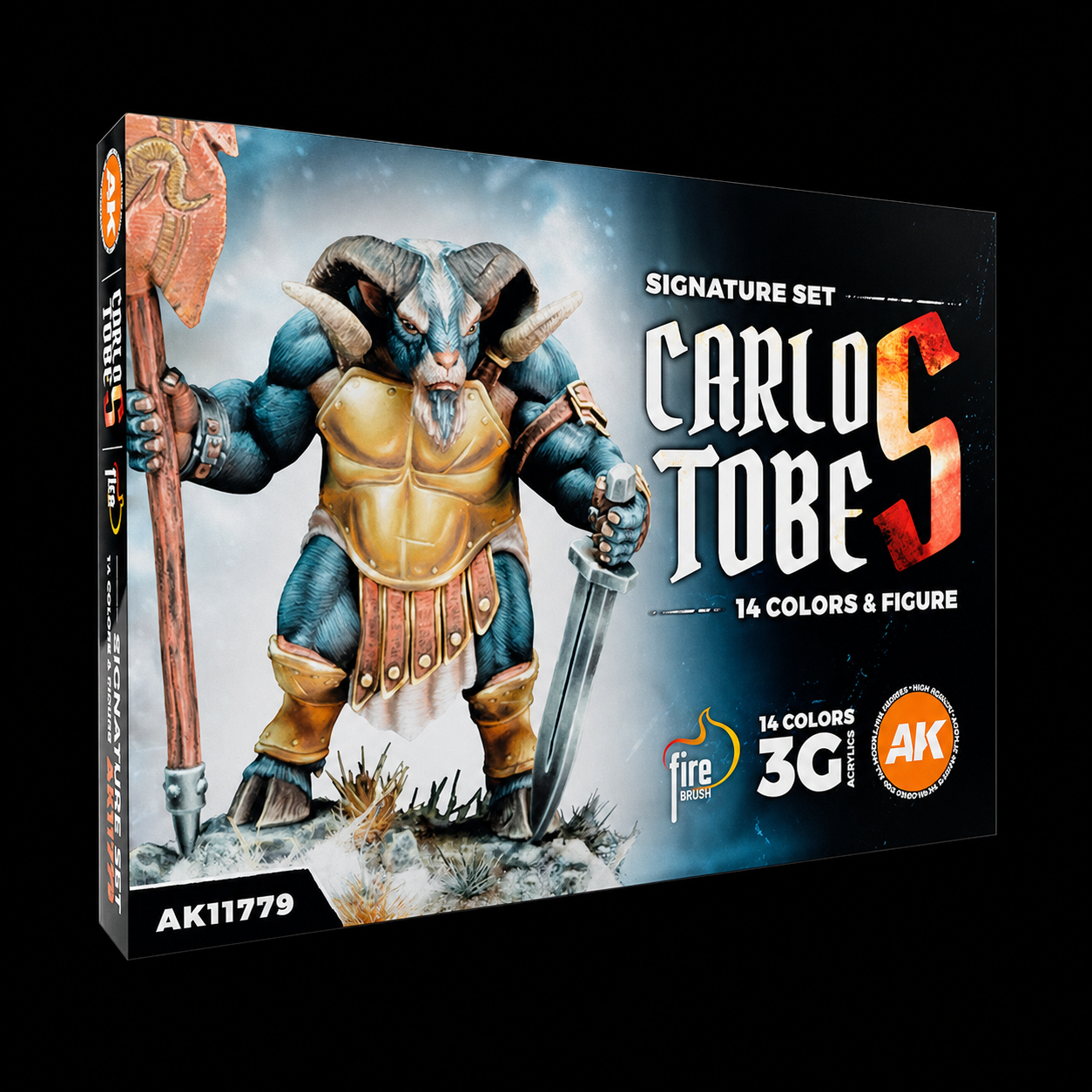 3GEN Acrylics: SIGNATURE SET - CARLOS TOBES
