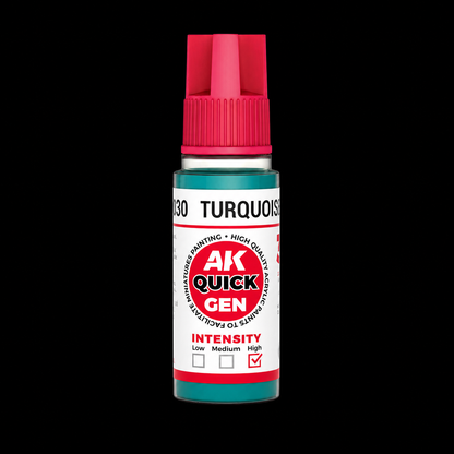 AK: QUICK GEN - TURQUOISE GREEN