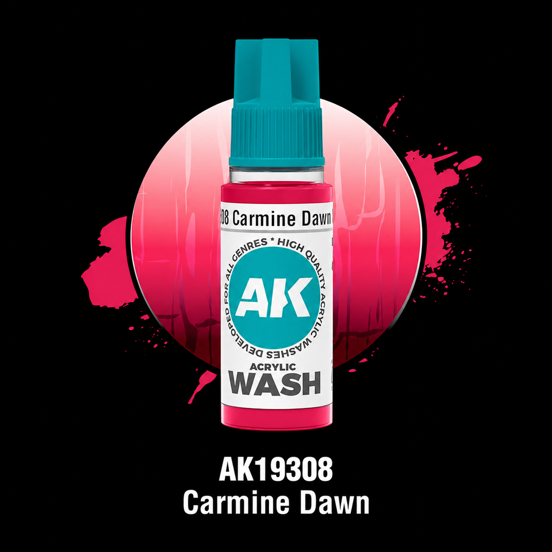 AK: CARMINE DAWN – ACRYLIC WASH