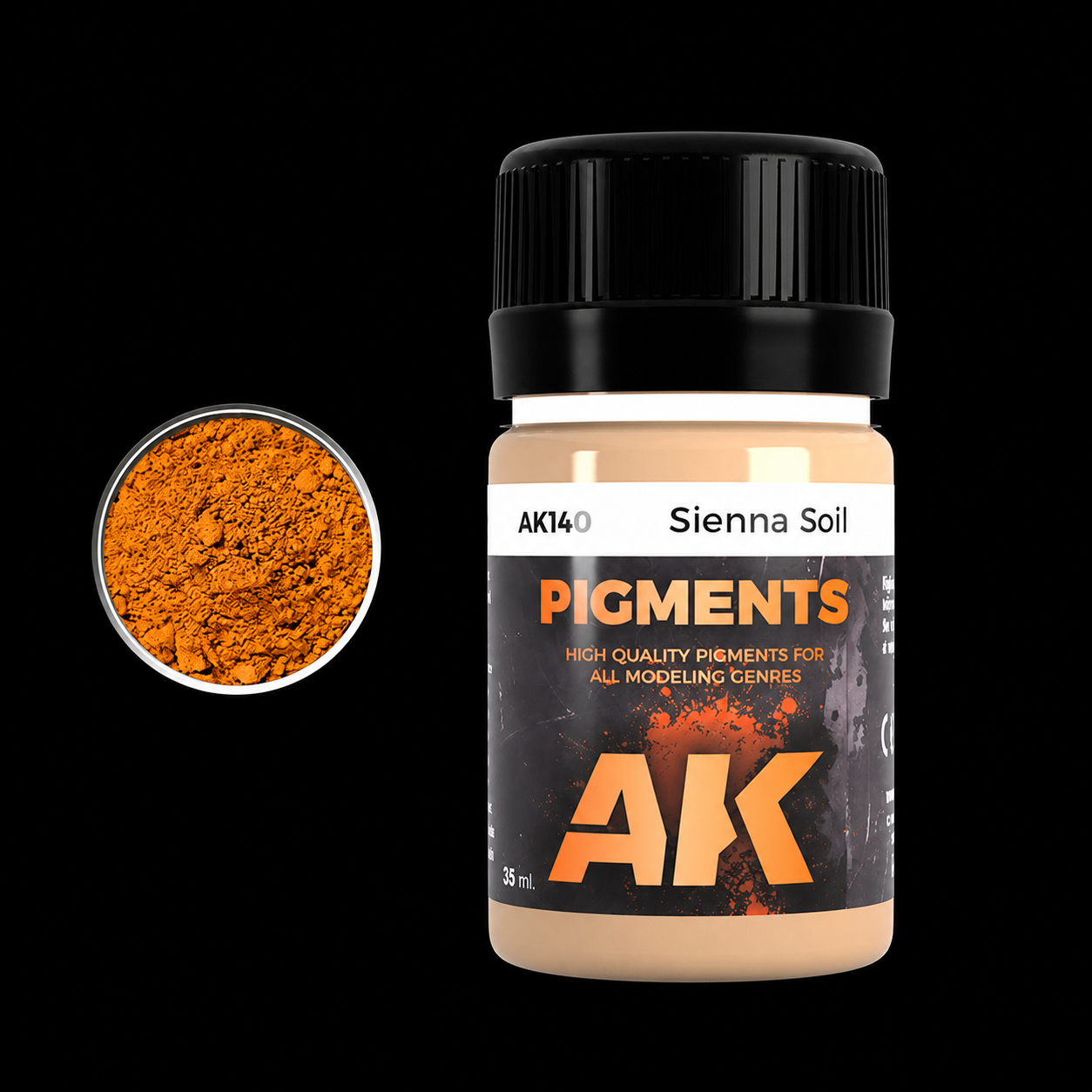 AK: DRY PIGMENT - SIENNA SOIL