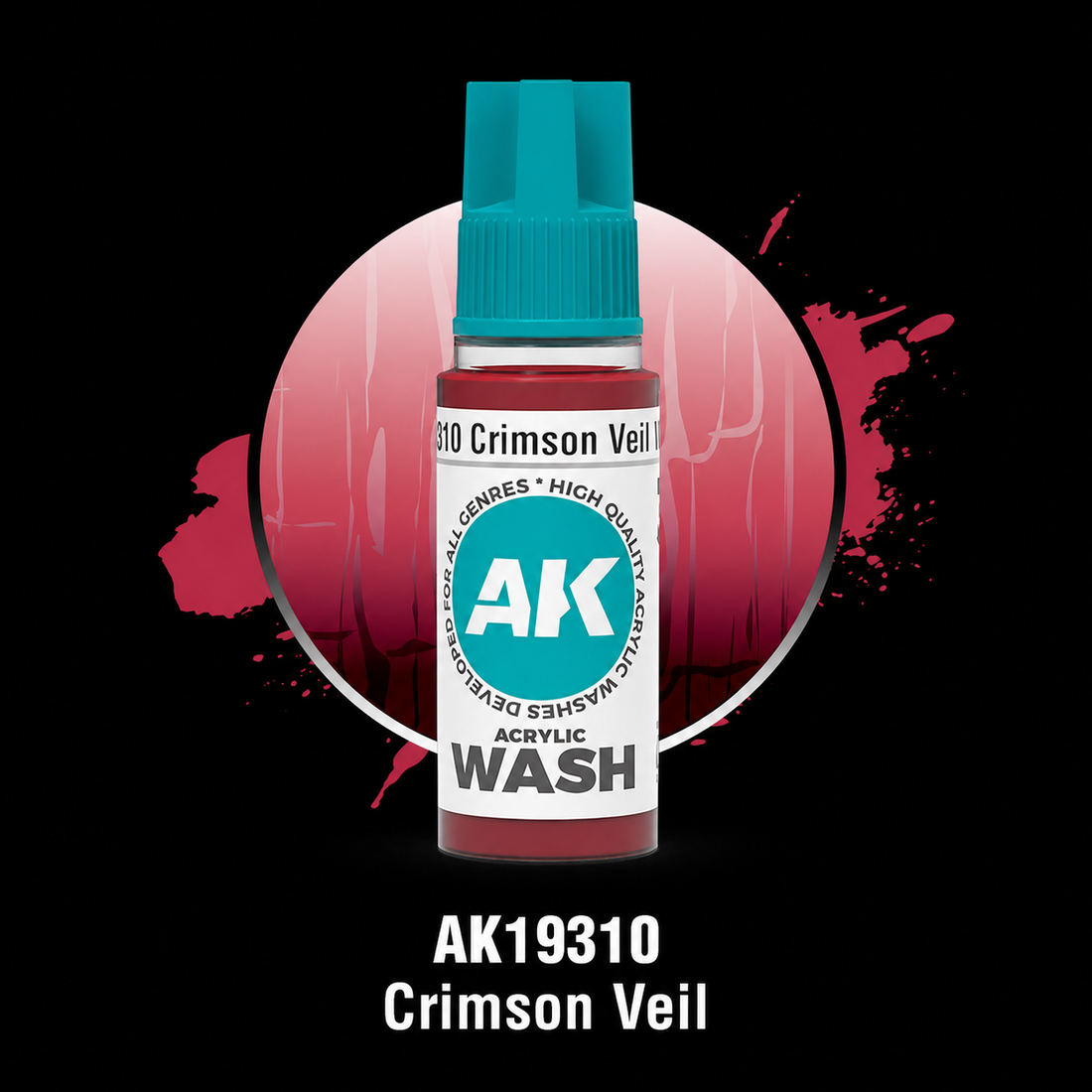 AK: CRIMSON VEIL – ACRYLIC WASH