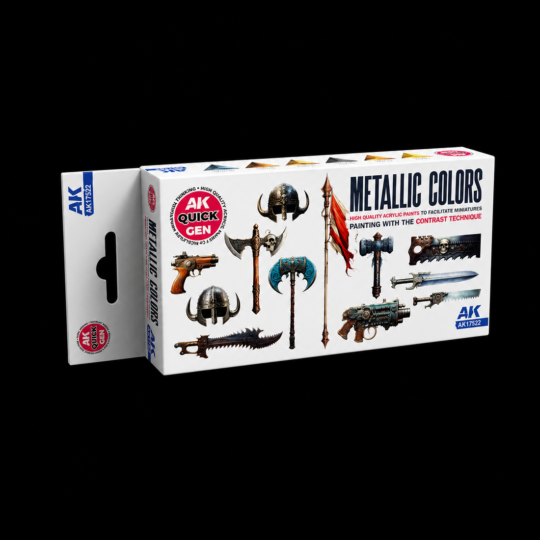 AK: QUICK GEN - METALLIC COLORS - SET