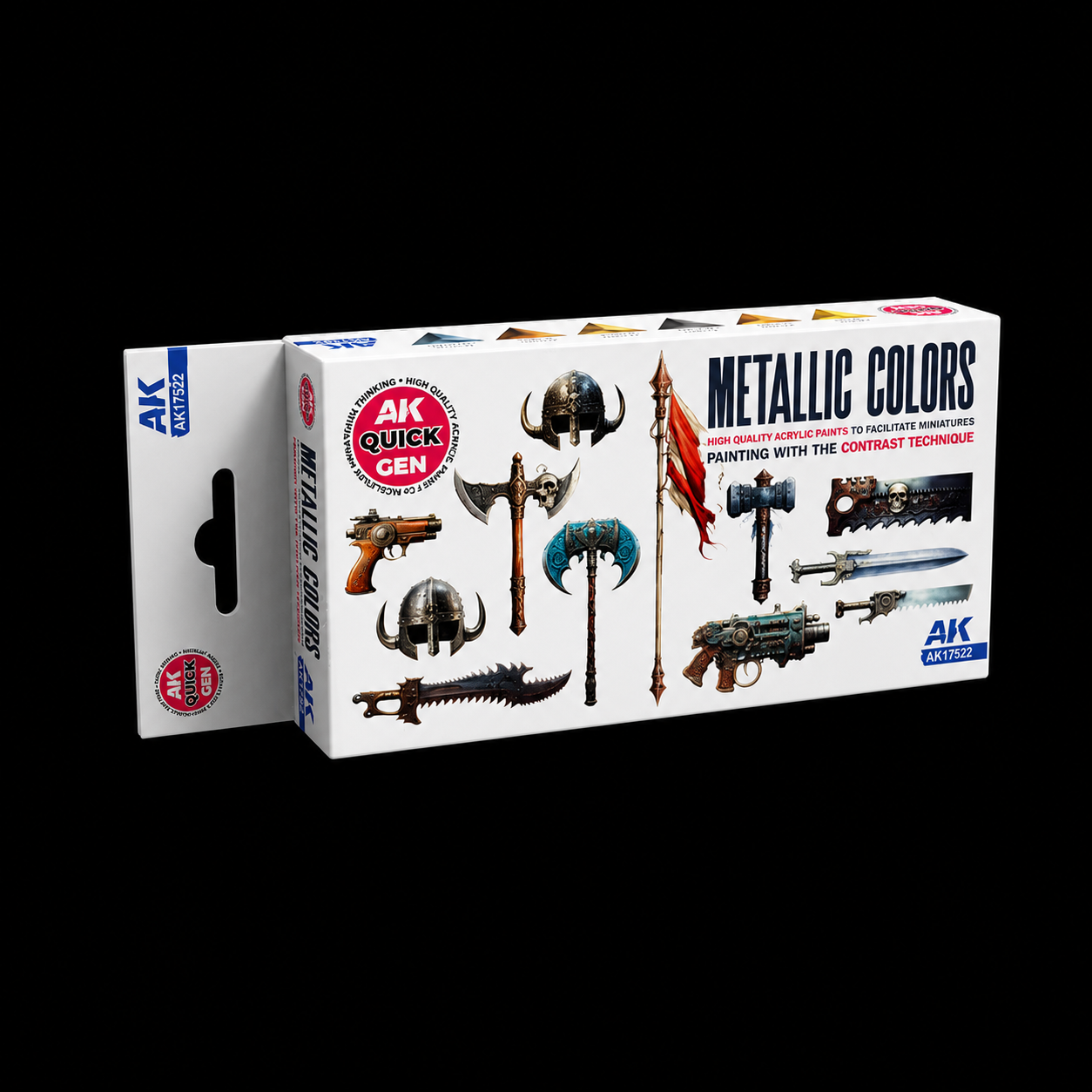 AK: QUICK GEN - METALLIC COLORS - SET