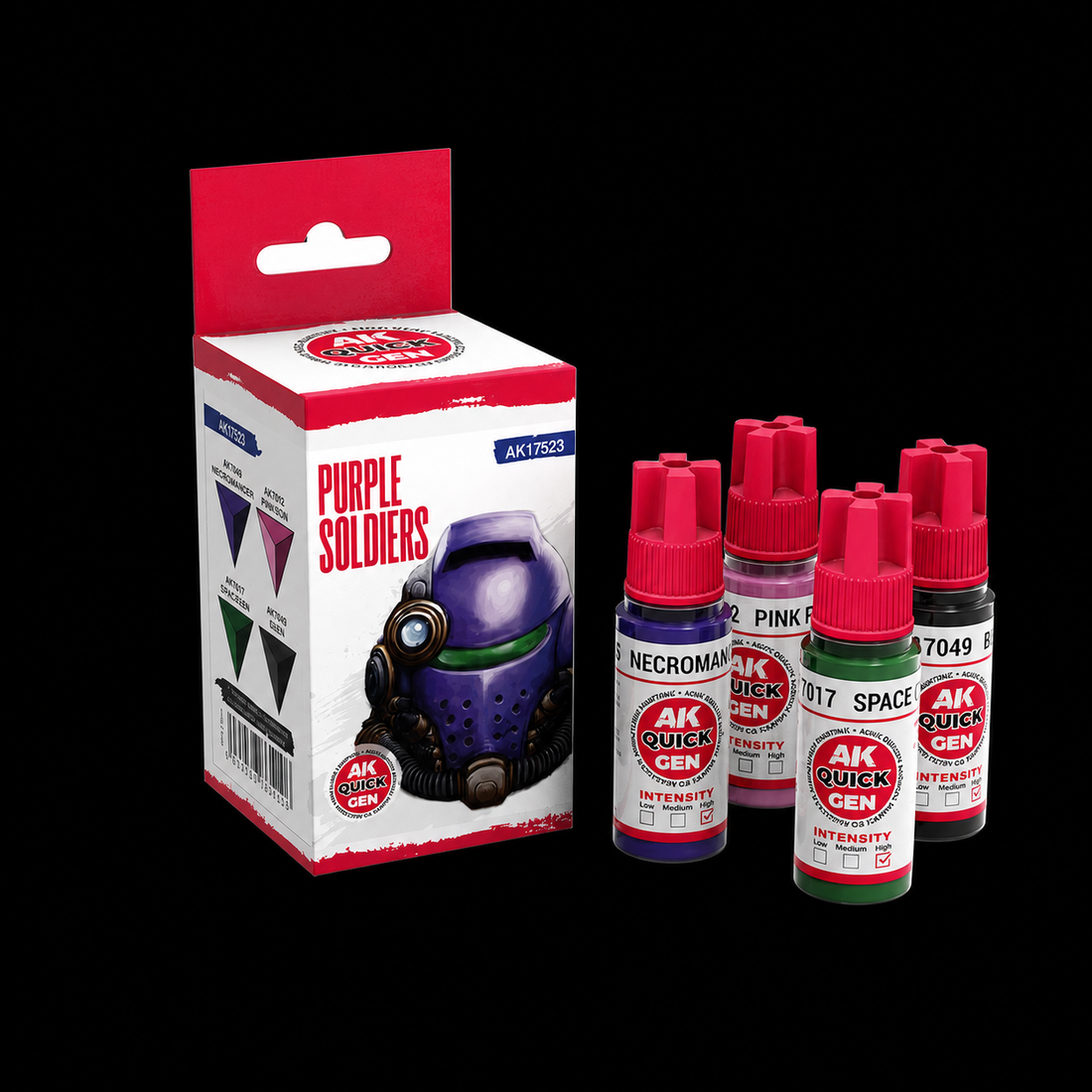 AK: QUICK GEN - PURPLE SOLDIER - SET