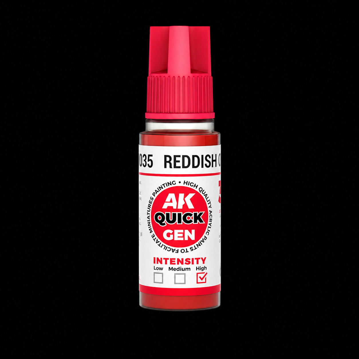 AK: QUICK GEN - REDDISH ORANGE