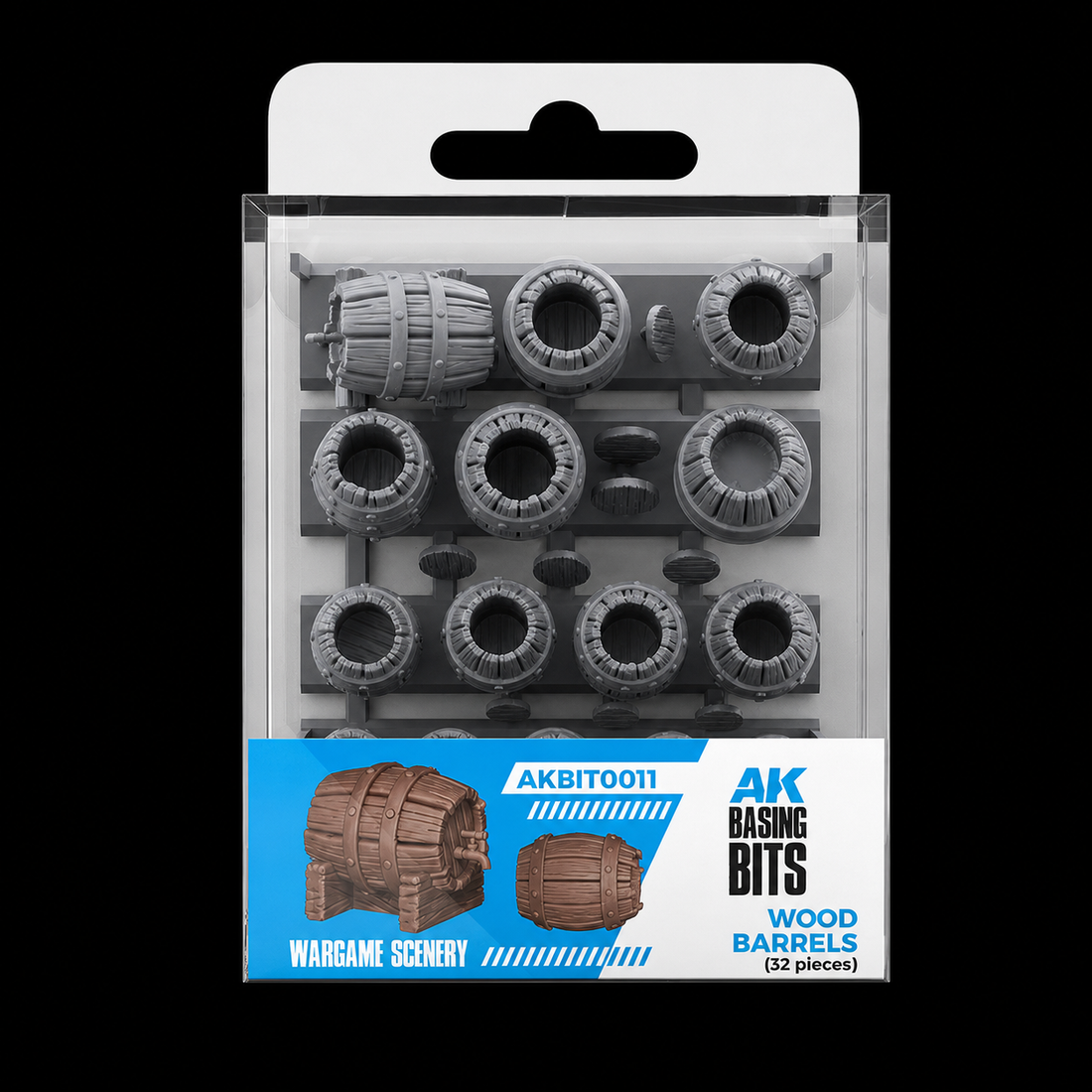 AK BASING: BITS - WOOD BARRELS