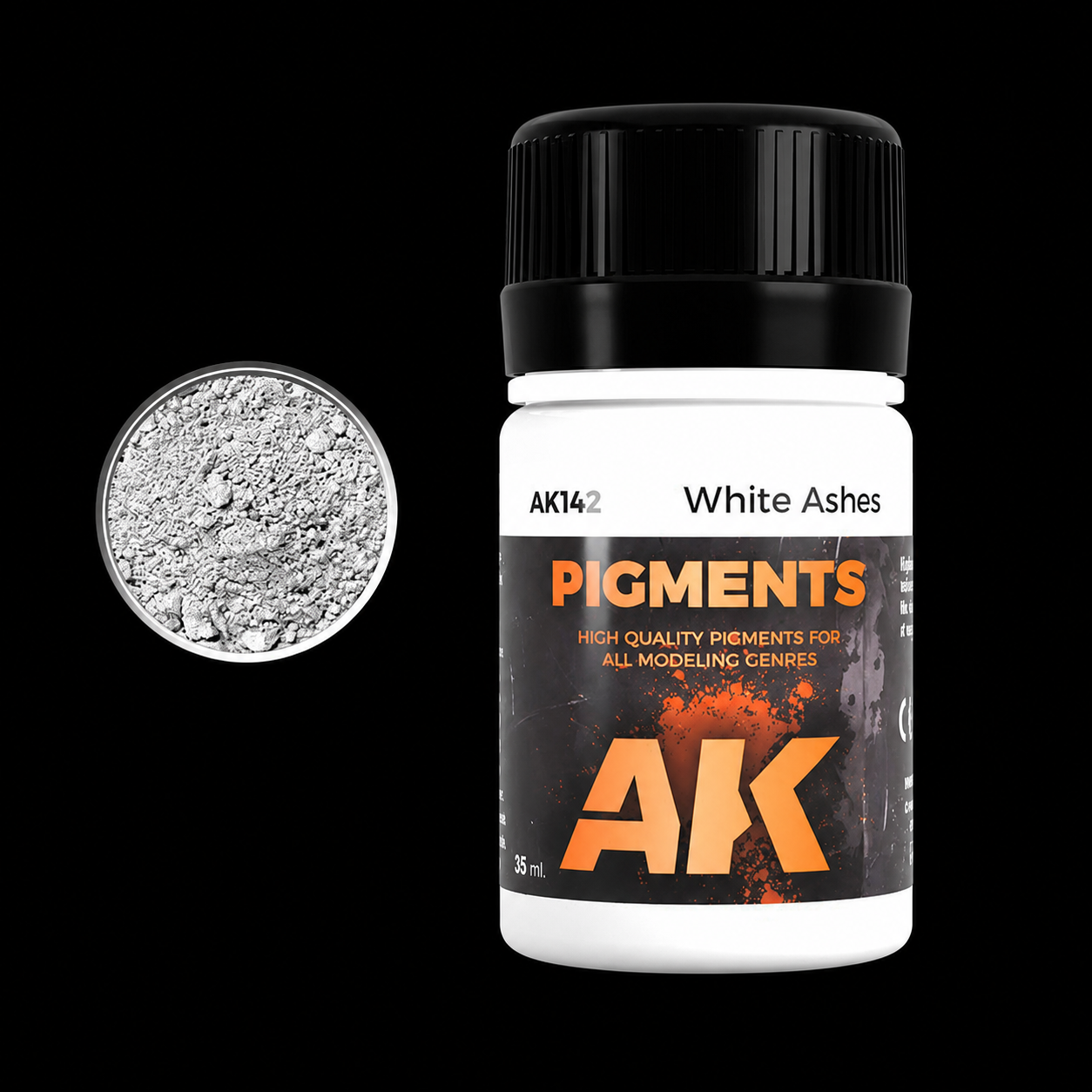 AK: DRY PIGMENT - WHITE ASHES