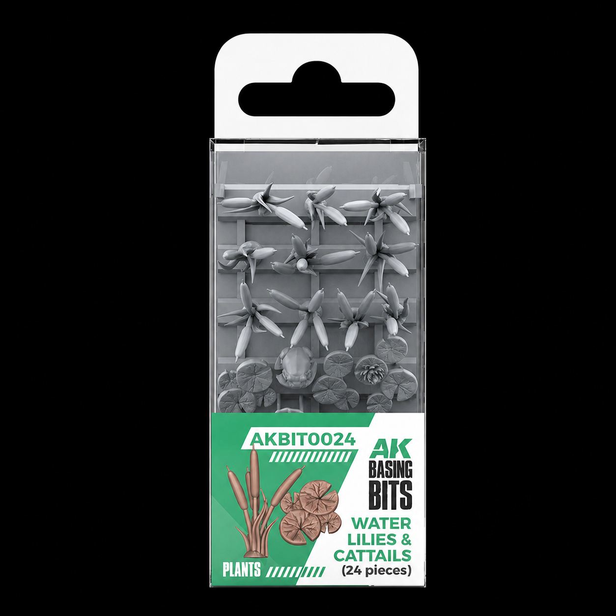 AK BASING: BITS - WATER LILIES &amp; CATTAILS