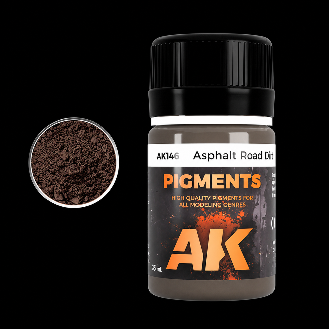 AK: DRY PIGMENT - ASPHALT ROAD DIRT