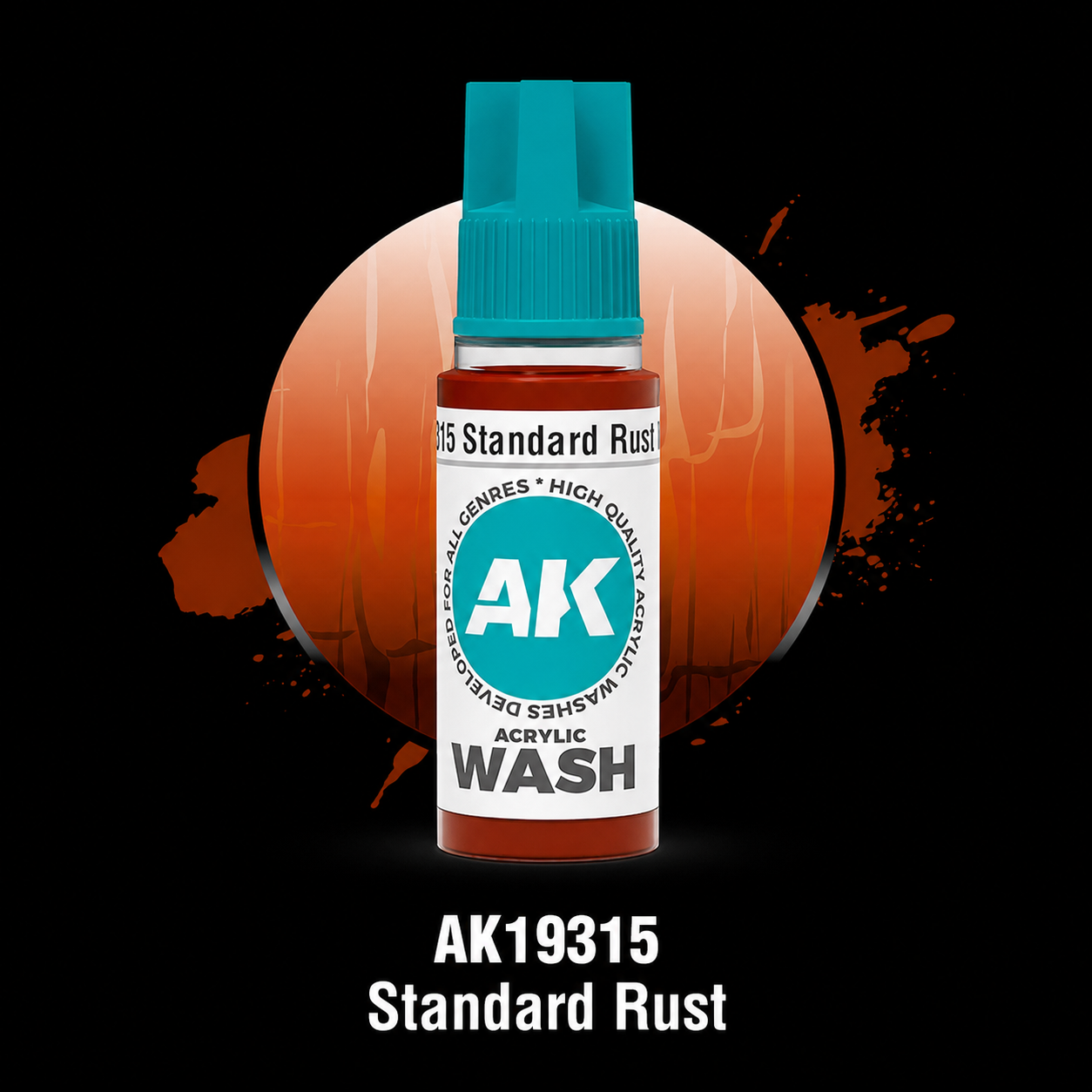 AK: STANDARD RUST – ACRYLIC WASH