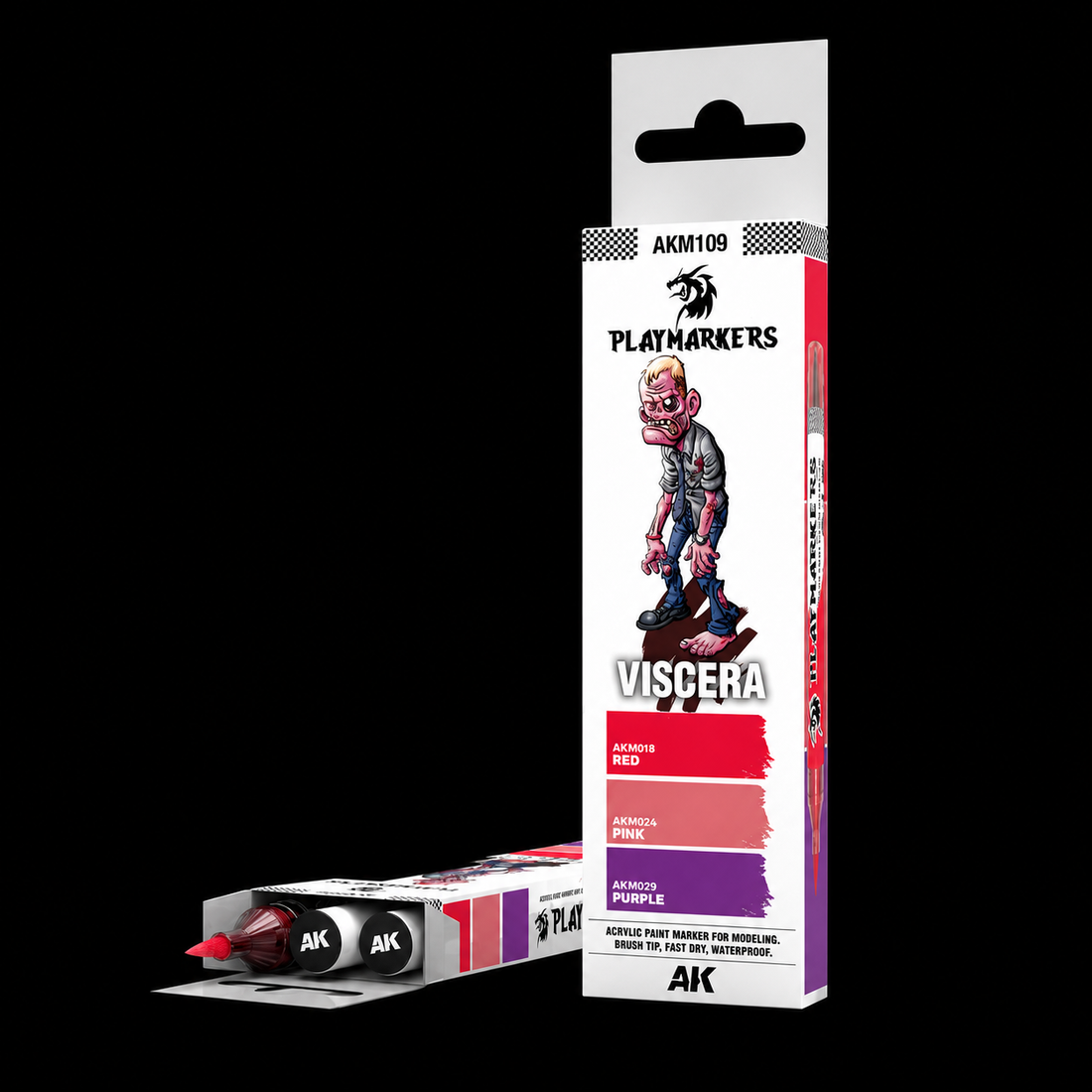 AK: PLAYMARKERS SET - VISCERA (3 ref.)