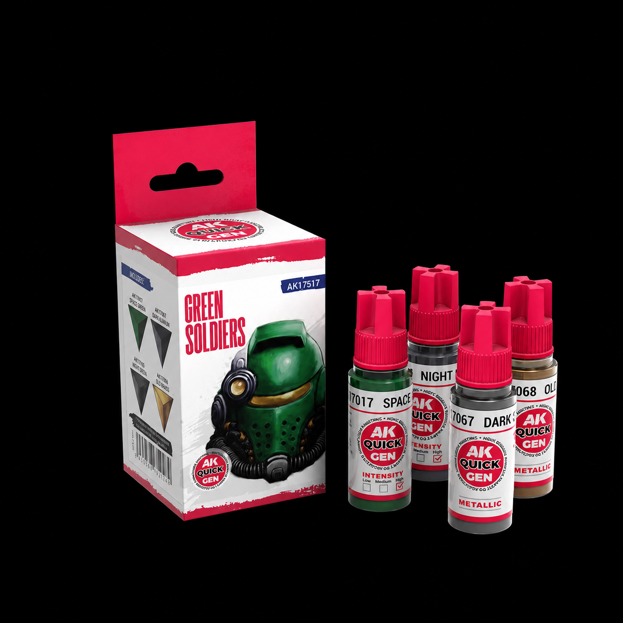 AK: QUICK GEN - GREEN SOLDIERS - SET