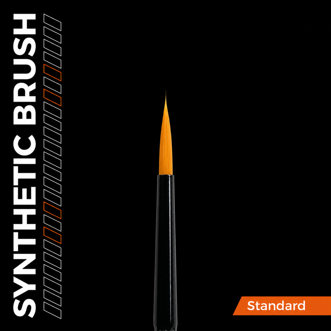 AK: ROUND BRUSH - SYNTHETIC - Nº2 - ESTANDAR