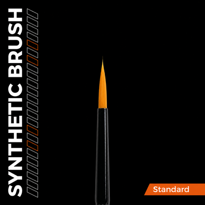 AK: ROUND BRUSH - SYNTHETIC - Nº2 - ESTANDAR